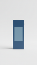 Blue-Labeled Almond Milk Carton